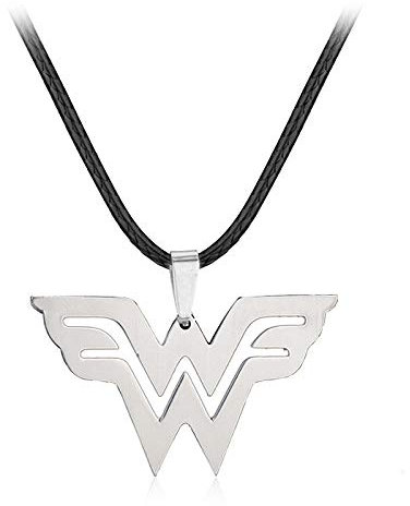 Liga Dc Superman V Batman Wonder Woman Logo Halskette