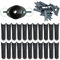 Odashen Lot de 50 lames de rechange en plastique pour tondeuse à gazon Flymo - Pour Hover VAC - Pour débroussailleuse Microlite MINIMO FLY014