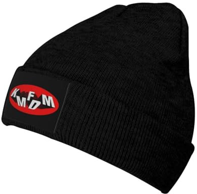 Oudrspo Hat for KMFDM Schädelkappe Beanie für Männer Frauen schlampige Mütze Winterhüte weiche süße Mütze Hut
