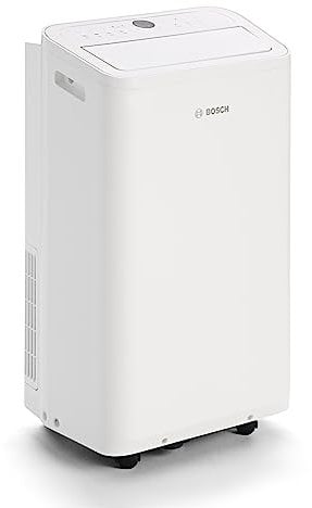 Bosch Cool 2000 Portable AC - 3-in-1: Air Conditioner, Dehumidifier, Fan - 2.6 kW for Rooms of up to 35m² - With Auto Mode, Silent Mode & Sleep Mode