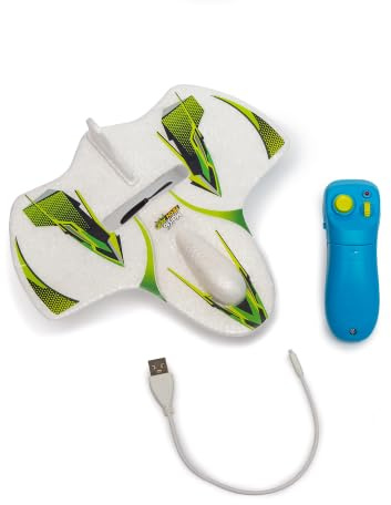 Maisto Tech RC Radiostyrd flygplan, Stunt Flyers, 3 flygtekniker, frekvens 2,4 GHz, USB, inklusive klistermärken, fjärrkontroll, flygplan leksaker för barn, gåvor 8 år (78065)