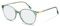 Rodenstock ROUNDED Azetat Brillen in Blue Green, Gold für Herren, Brille mit Sehstärke, optional mit Sonnenbrillen tönung oder Blaulichtfilter (Modell R5364)