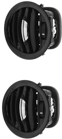 Rejilla Aire Acondicionado Compatible Con Opel Para Corsa D Para MK3 2007 2008 2009 2010 2011 2012 2013 2014 2015 Calentador Automóvil Cubierta Ventilación Aire Rejilla Salida OEM:13417363 2201099(Chr