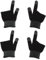 OSALADI 2paare Gaming Handschuhe Für Touchscreens Schweißresistente Ultradünne Carbonfaser Fingerabdeckungen Für Mobile Spiele Leichte Atmungsaktive Fingerhandschuhe Für Gamer
