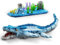 QLT QIAOLETONG Jurassic Mosasaurus Klemmbausteine Baustein, Kompatibel Mit Lego Bausteinen, Dinosaurierwelt Park Bausatz, STEM Dinosaurierspielzeug für Jungen ab 6-14 Jahre(1158+PCS)