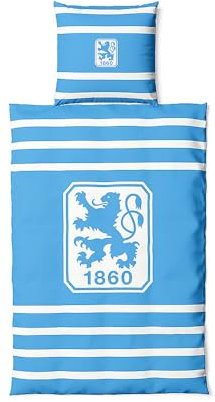 TSV 1860 München Bettwäsche Classic hellblau
