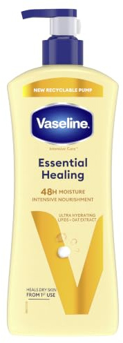 Vaseline Body Lotion Intensive Care Essential Healing, 600ml Pack of 20