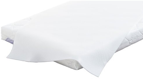 Träumeland T090513 Matrateznauflage Air für Gitterbettmatratze 70 x 140 cm, weiß