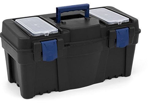 Prosperplast Werkzeugkoffer Caliber (leicht und robust, Tragegriff und Klickverschlüsse; 597x285x320mm; max. 21kg) N25S