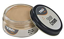 TRG the One Shoe Cream, Crème pour cuir et cuir synthétique, Beige (130 Beige), 50 ml