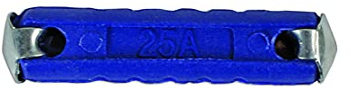 Connect 30509 Continental Auto Fuse 25A Blue 100pc