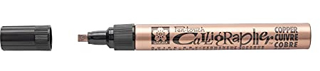 SAKURA - Pen-Touch Calligraphy Marker Medium - Copper, 5.0 mm, BXPFK-C#54