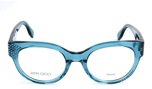 Brillen Jimmy Choo JC136 KVK TRANSPAREN TEAL 49/20/ WOMAN