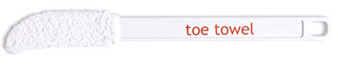 Handtuch für die Zehen - 22 cm langer Griff - zum Entfernen abgestorbener Haut und Keime, die juckende, wunde Zehen und Fußpilz verursachen - Neue Handtuchbeutel bei Amazon kaufen