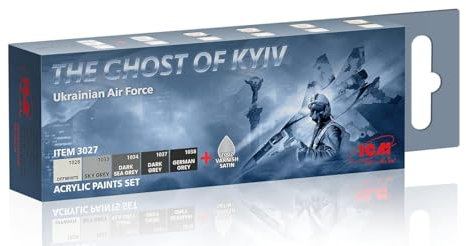 ICM Paint Set - The Ghost of Kyiv (For ICM72140)