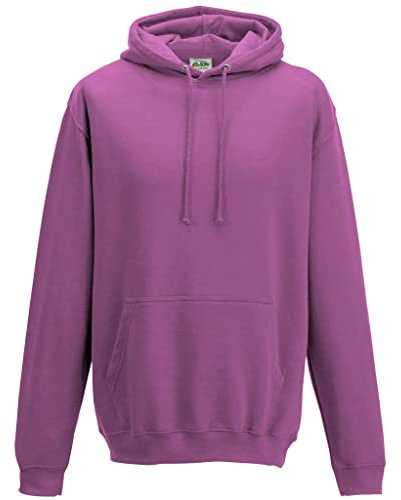 AWDis Men's College Hoodie, Purple (redy Purple), Medium