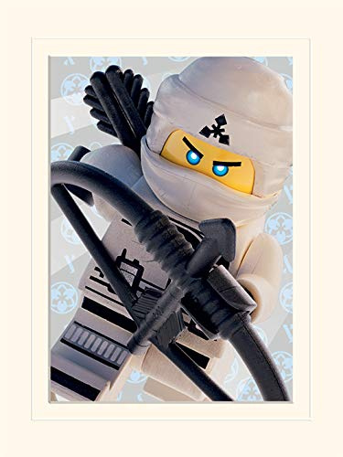 LEGO Ninjago Film 'Zane Erntegut' montiert Drucken,30 x 40 cm