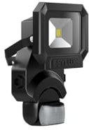 ESYLUX AFL SUN LED10W 5K sw EL10810084 LED-Außenstrahler 9W Weiß