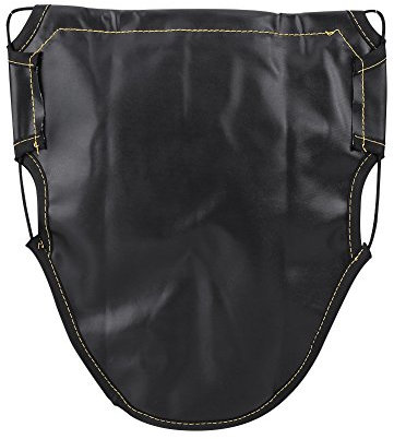 Aramox Satteltasche für Motorrad, Scooter unter dem Organizer der Tasche zur Aufbewahrung des Sitzes, PU-Leder