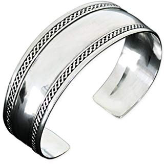 Fly Style Armreif aus 925 Sterling Silber - Handgeschmiedet Silber-Schmuck im keltischen Design, Modelle:Modell B