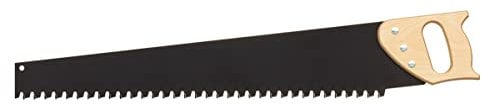 Porenbeton Handsäge 700mm von Hultafors I 34 Zähne I 1,6mm dicker C75 Stahl mit Holzgriff I Robuste Säge für diverse Steine, Ziegelsteine, Beton uvm I HC-28-34-C I 590760