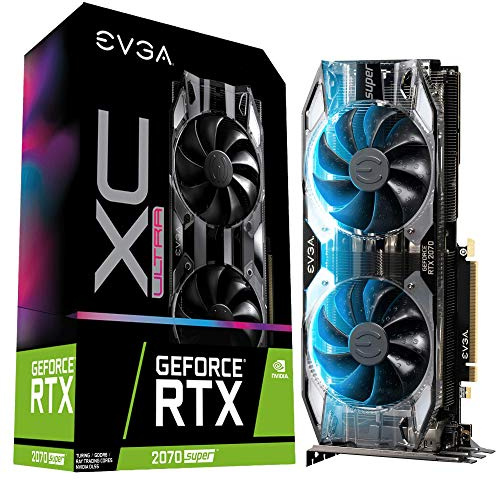 EVGA 08G-P4-3173-KR GeForce RTX 2070 Super XC Ultra Video Card (Renewed)