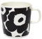 Marimekko Unikko Mug 4 Dl White, Black