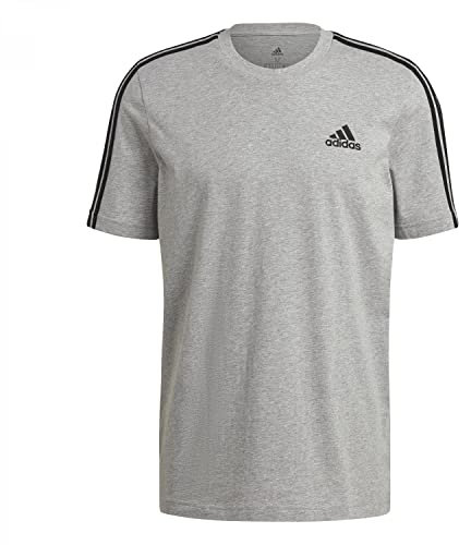 adidas Herren M 3s Sj T Shirt, Medium Grey Heather, L EU