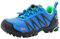 Trollkids Kinder Trolltunga wasserdichter Wanderschuh niedrig, Mittelblau/Grün, Größe 33