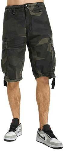 Brandit Vintage Short, M90 darkcamo, 4XL Homme