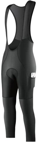 CEROTIPOLAR Thermal Fleece Cycling Tights, Bibs Tights, Bike Bibs Pants for Fall and Cold Winter