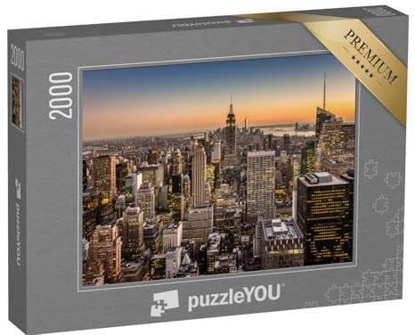 puzzleYOU: Puzzle 2000 Teile „New York City“ – aus der Puzzle-Kollektion USA, Amerika