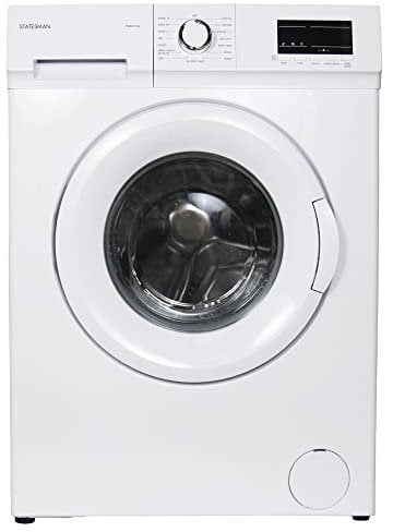 Statesman FWM0714E Freestanding Washing Machine 1400rpm, 7kg Load Capacity, Front Load, 23 Hour Delay Timer, Half Load Detection, 15 Wash Programs, White