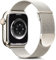 Higgs Armband Kompatibel mit Apple Watch Ultra/Ultra 2 Armband 49mm 46mm 45mm 44mm 42mm Damen/Herren, Magnetisch Einstellbar Armbänder für iWatch SE Series 10 9 8 7 6 5 4 3 2 1, Polarstern Edelstahl