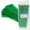 200 Pcs Green Cable Ties, Nylon Zip Ties, 200mm x 3.6mm Plastic Tie Wraps, Secure Self-Locking Mechanism for Home, Garden, Office and DIY