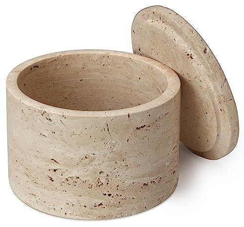 AME GEMELLA Marble Pet Dog and Cat Water and Food Bowl (Tulum)