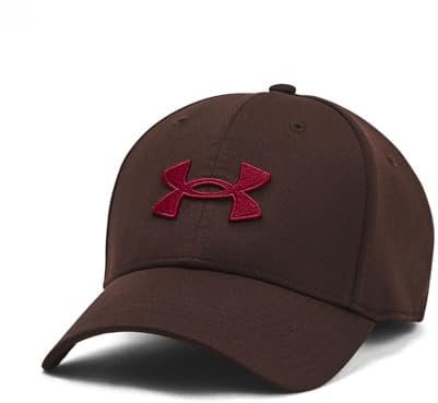 Under Armour Herren Blitzing Cap Stretch Fit Hut, Brauner Obsidian/Kardinal, L/XL