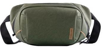PGYTECH OneGo Solo V2 Bolso Bandolera para Cámara 4L, Mochila Camara Fotografia Profesional,Bolso Bandolera Hombre Compatible con Cámara Canon SLR/Sony/Nikon/Insta360 X4/DJI mini/iPad mini 8.3'',Verde