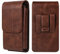 Pochette Ceinture Smartphone Cuir, Sac Téléphone Portable Ceinture, Ceinture Clip Sacoche Etui Universel Homme Holster Sac de Taille Sac Banane Portefeuille Porte-Cartes Coque avec Boucle de Ceinture