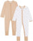 Bramble & Bear Unisex Baby (2er-Pack) Kleinkind- Und Baby-schlafanzüge Sleepsuit, Brombeere Und Keks, 3-4 Jahre EU