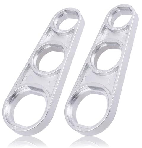 Mesee 2 Pieces Faucet Aerator Removal Wrench Set, 6-in-1 Tap Aerator Wrench 16/18/20/22/24/28mm Faucet Aerator Key Sink Aerator Replacement Removal Spanner Tool for Kitchen Bathroom Faucet Repair