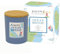 Duftkerze im Glas Ocean Breeze, 140 g mit Bambusdeckel 27 Std. Brenndauer, intensiver Duft Kerze in Geschenkverpackung | Frische Brise mit Bergamotte, Orange & Lavendel - Luxus-Deko für Zuhause