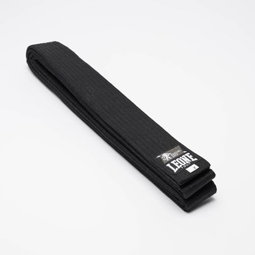 LEONE 1947 Ceinture Karategi, Karaté Mixte Adulte, Noir, 4