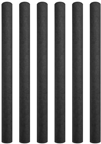 Trampolin Pole Foam Sleeves - 6 Stück Wetterfeste Trampolinstangen Schaumstoffhüllen, Trampolin Polsterung Schaumstoff | Schläuche Schaumstoffrohr Gehäuse Schützende Tra-Poline Pole Sleeves,