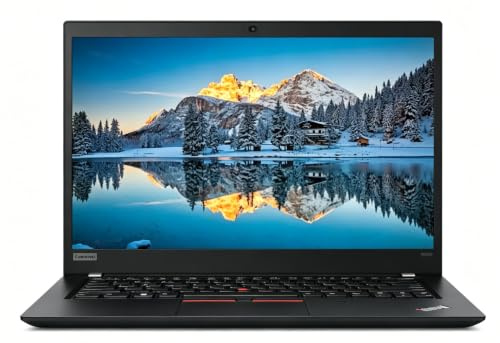 Lenovo Thinkpad T490 - Ordenador portátil profesional, 14 pulgadas FHD (1920 x 1080), Intel Core i5-8265U, 16 GB de RAM, SSD de 512 GB, teclado AZERTY, Windows 11 Pro (reacondicionado)