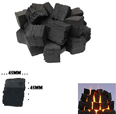 20er Karton Kohlewürfel, Markenverpackung Fire