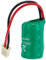 VIMAR 00910 Batteria Ricaricabile Ni-MH 4,8 V 80 mAh di Ricambio per torce elettroniche, Compatibile con Eikon, Arké, Plana, Idea