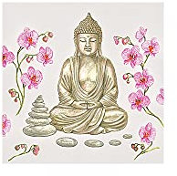 Serviette Zen Buddha 20 Stück 20 Stück