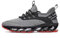 Turnschuhe Herren Laufschuhe Damen Sportschuhe Atmungsaktiv Leichtewichts rutschfeste Gym Fitness Schuhe Fashion Luftpolster Sneaker Schwarz Weiß Rosa Grau Rot Gelb Grün Orange Lila18 Gray red 43
