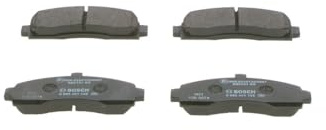 Bosch 986461122 Bremsbelagsatz - (4-teilig) | Bosch-Qualität - für weniger Bremsgeräusche und Bremsstaub - ECE-R90 zertifiziert - kupferfrei